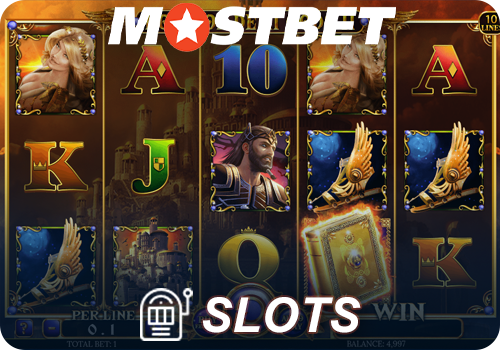 Play slots at Mostbet casino