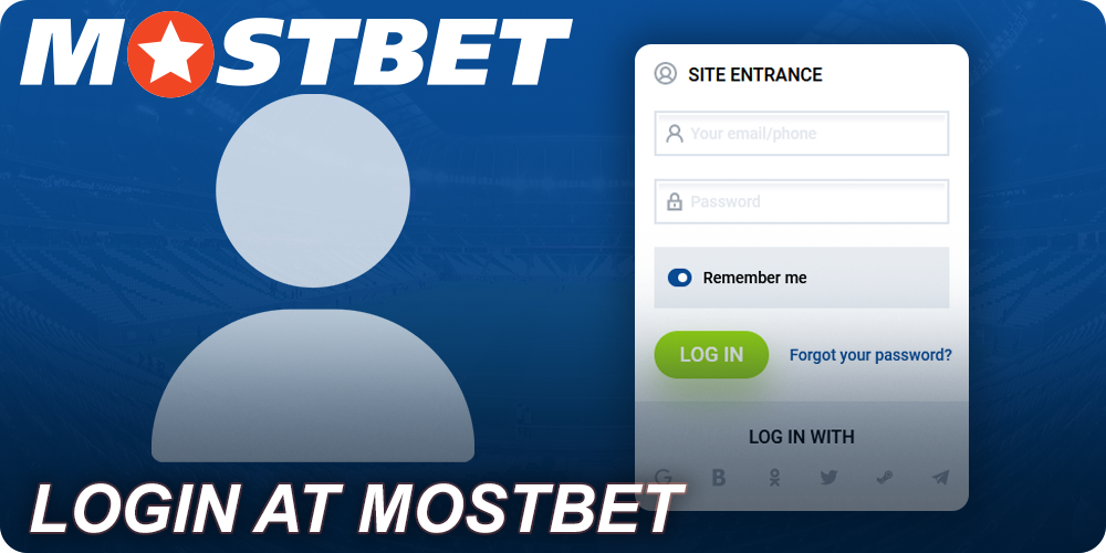 Step-by-step instructions on how to log in to your account at Mostbet