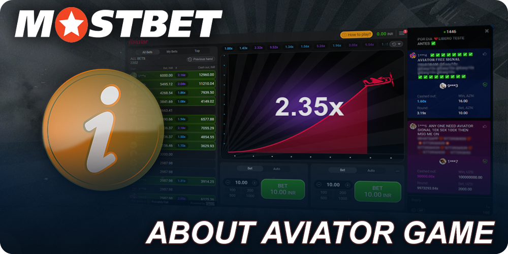 About Mostbet Aviator Game in India
