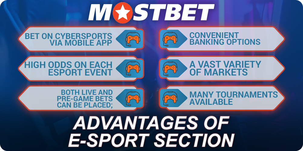 The main advantages for Indians of Cybersports betting at Mostbet