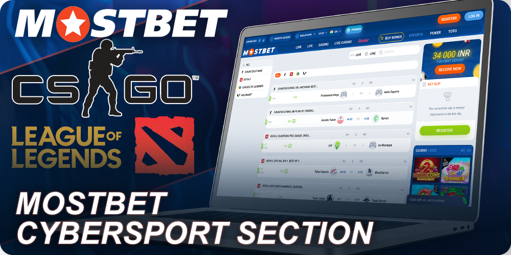 Mostbet Esports Section for Indian players