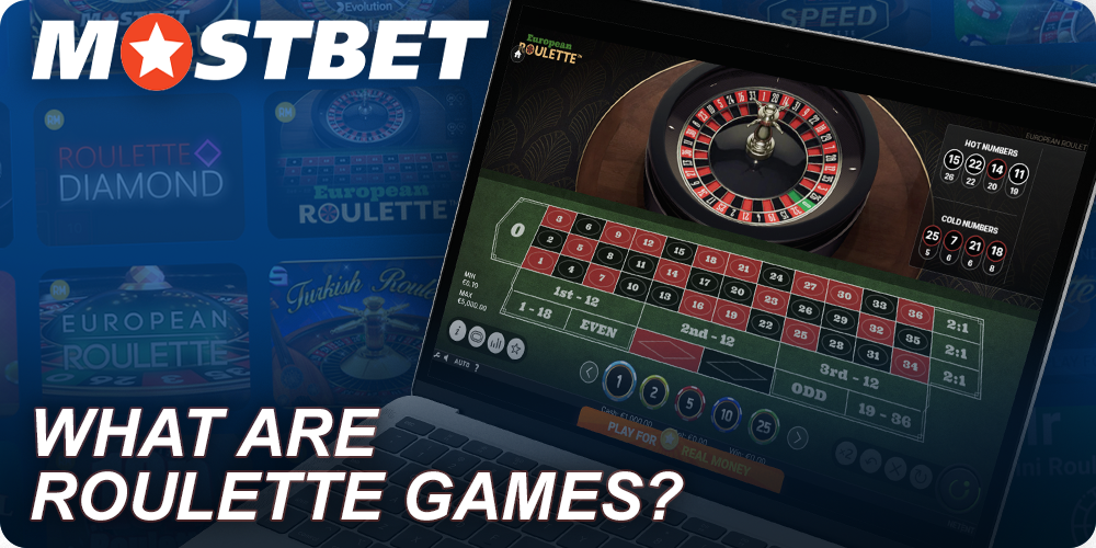 About Roulette at Mostbet