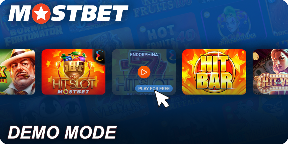 Play Mostbet Slots in demo mode