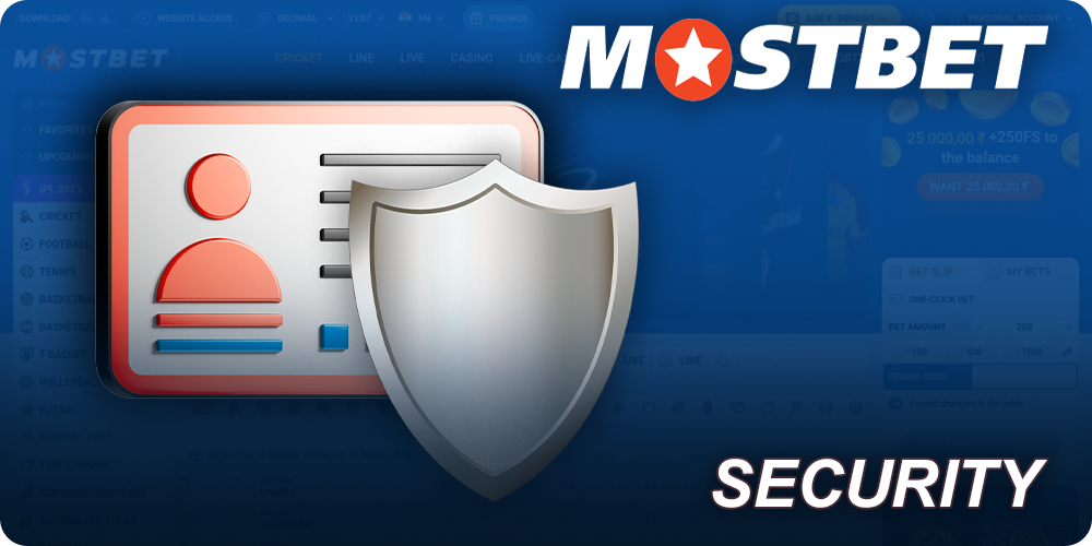 Security of Mostbet players
