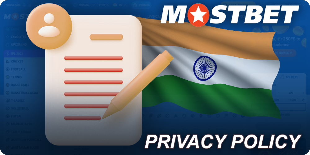 Mostbet India Privacy Policy