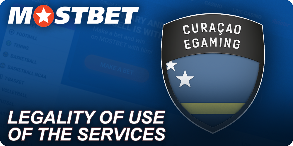 Official Mostbet license from Curacao